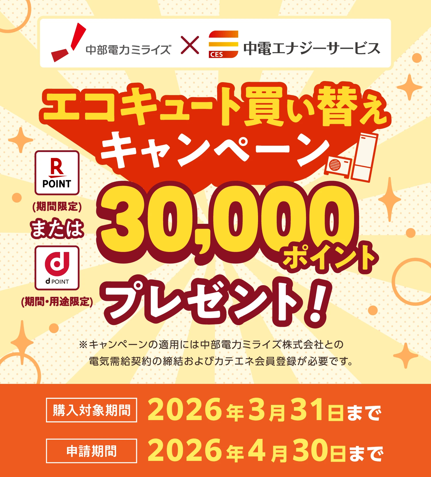 エコキュート買い替えキャンペーン
