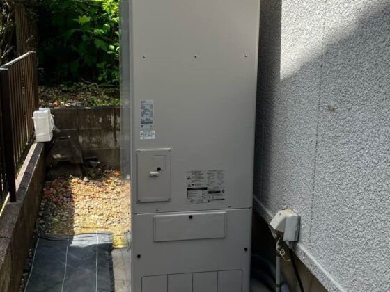 電気温水器からエコキュートへの取替工事